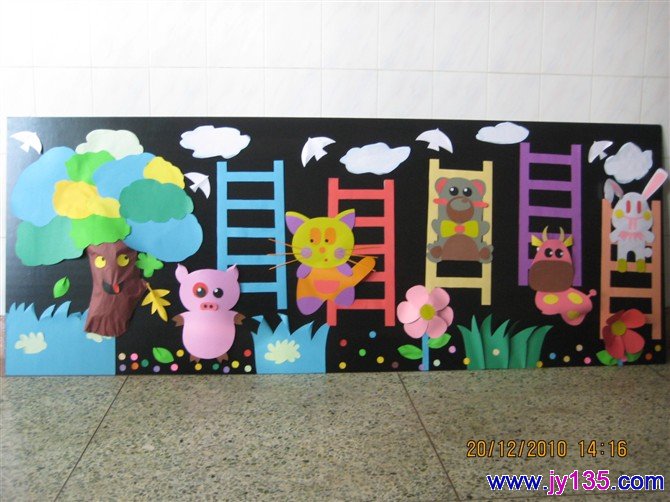 幼儿小班主题墙设计
